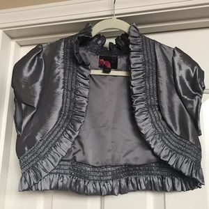Silver/Grey Bolero